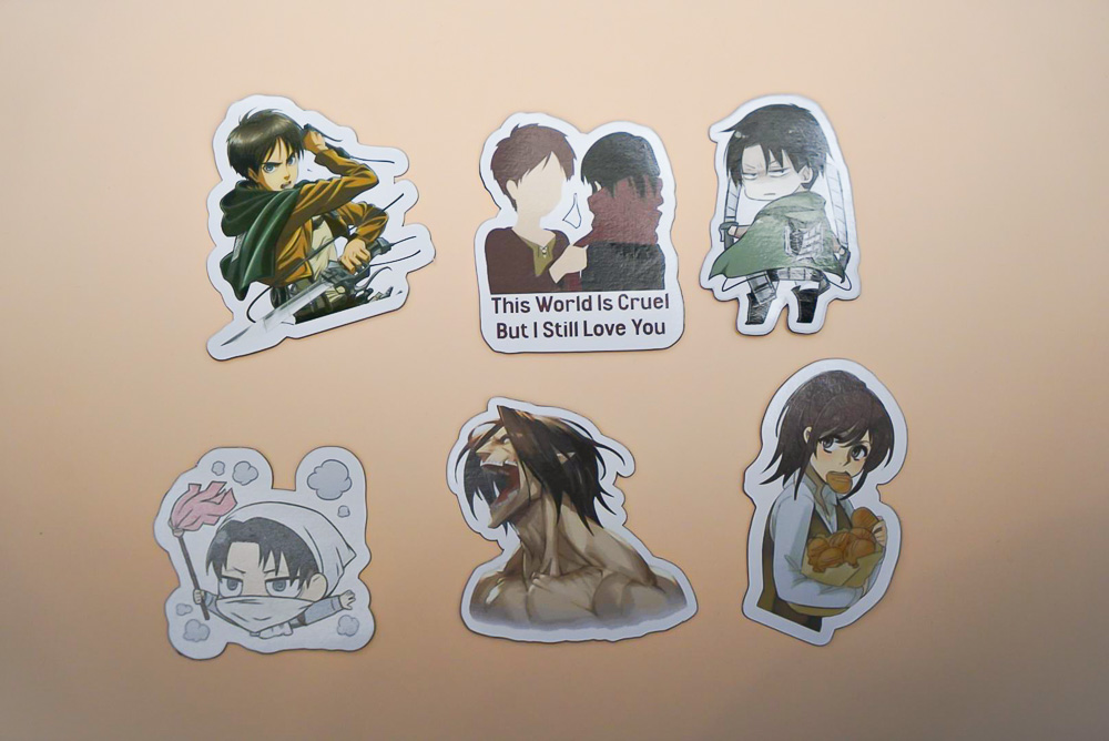 Attack on Titan Magnet Set