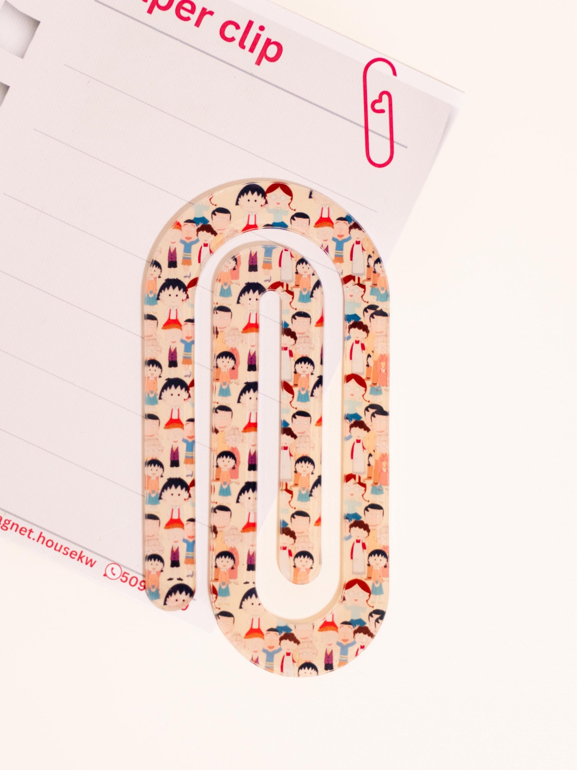 Acrylic Paper Clip Bookmark - Image 9