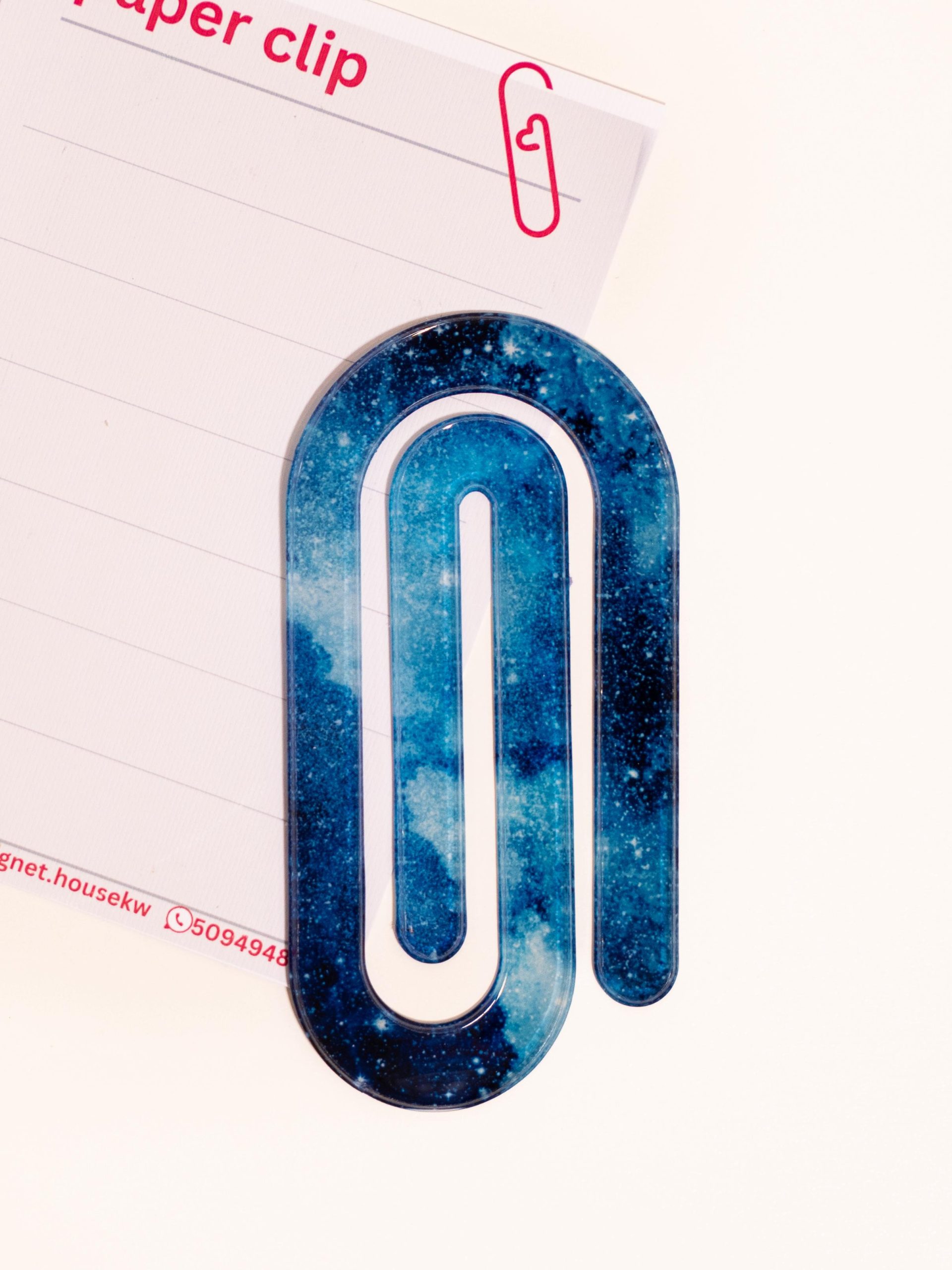 Acrylic Paper Clip Bookmark - Image 4